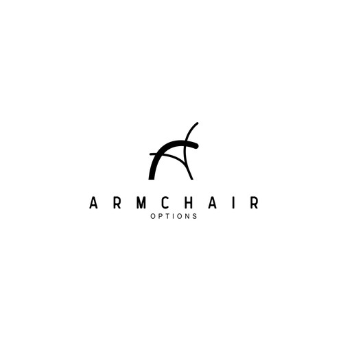 Simple logo for Armchair Options