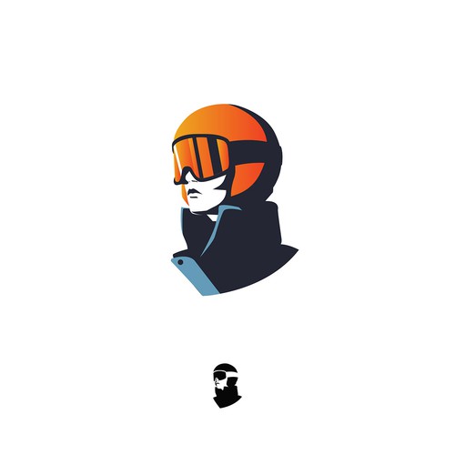Ski Illustration