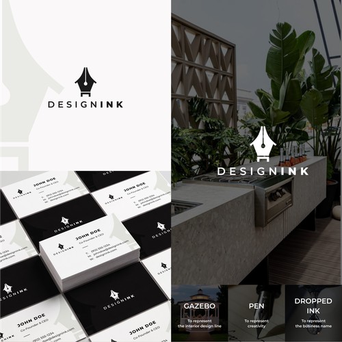 Minimalist Logo Concept for DesignInk