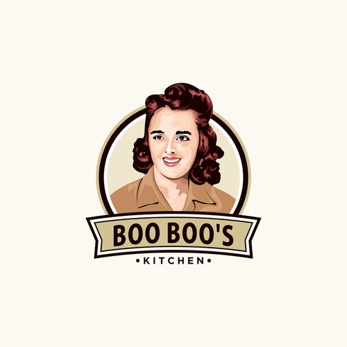 logo for Boo Boo's kitchen