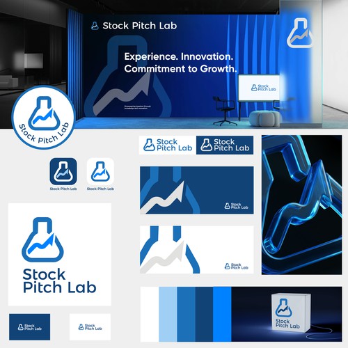 Stock Pitch Lab – Modern Financial Branding