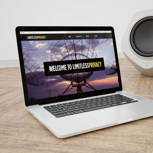 Web Page page for Limitless Privacy