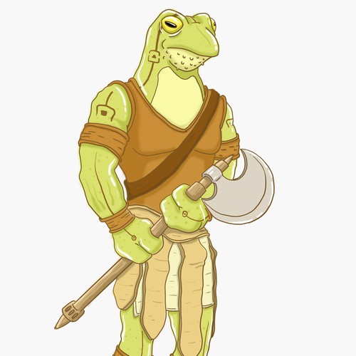 Deep Forest Guardian Game Character Design