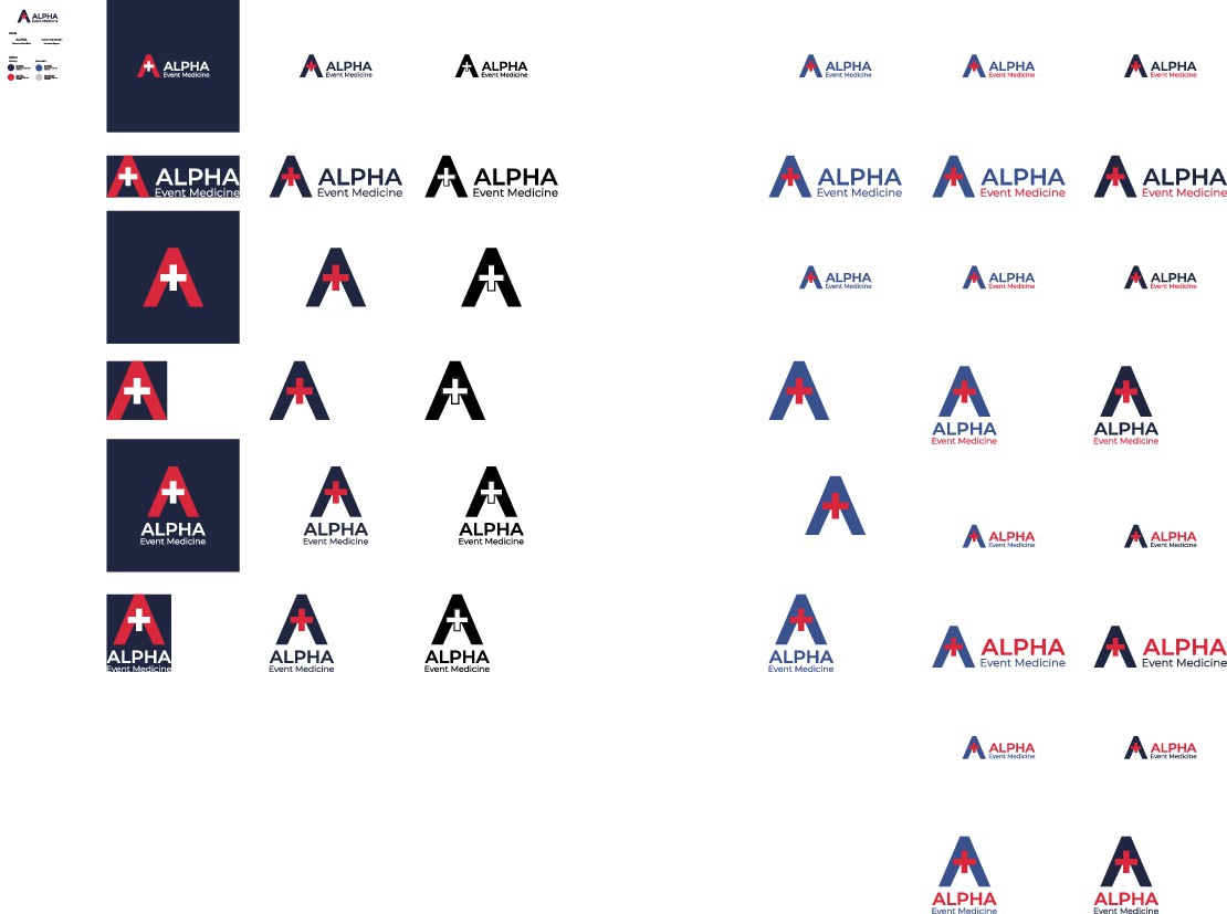 Bold logo for emergency medical services company