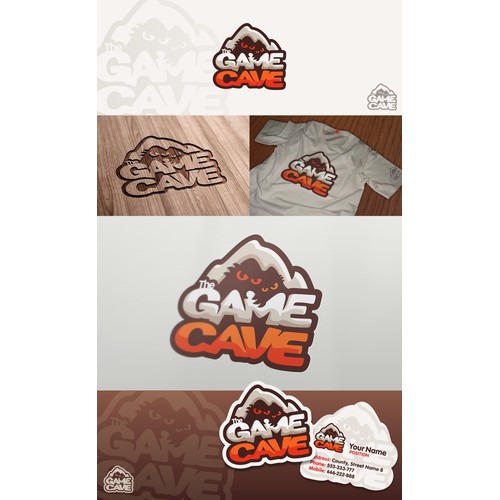Create the next logo for The Game Cave