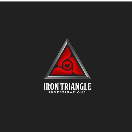 IRON TRIANGLE Logo Design