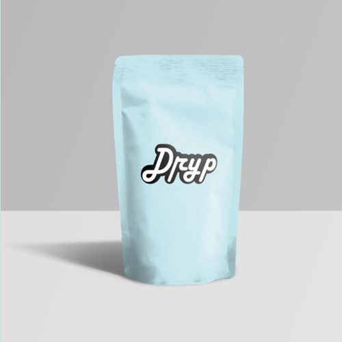 Dryp typographic logo design