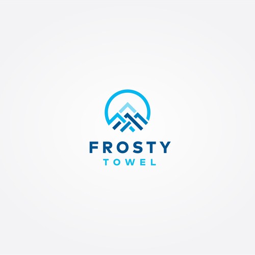 Frosty towel logo