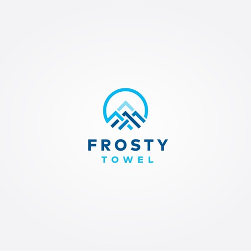 Frosty towel logo