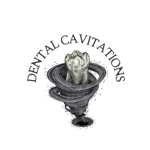 A Scary and powerful Dental Logo Design to intrigue patients