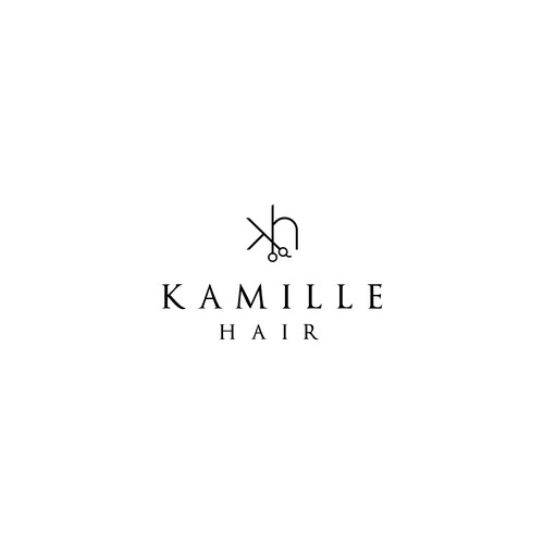 Kamille Hair Logo design
