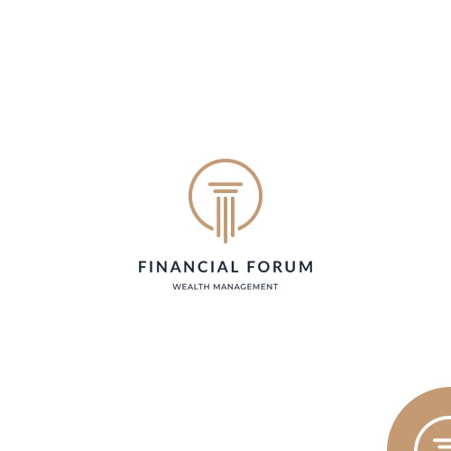 Logo design for "Financial Forum"