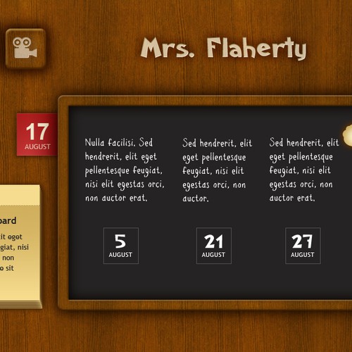 Website for 4th Grade Students and their parents. Please help create a design for Mrs. Smith !
