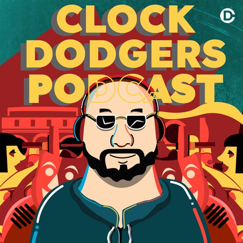 Clock Dodgers Podcast Cover Art 2
