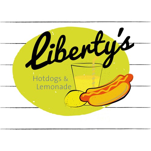 Liberty's Hotdogs and Lemonade stand
