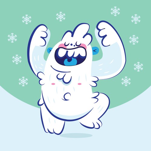 Yeti Mascot