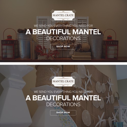 Mantel Crate Banner Design