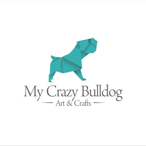 My Crazy Bulldog - fun, simple and happy, with lots of creativity. (Patchwork)