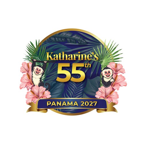 Logo for Katharine's 55th