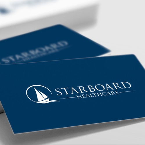 Minimal and simple logo for Starboard Healthcare