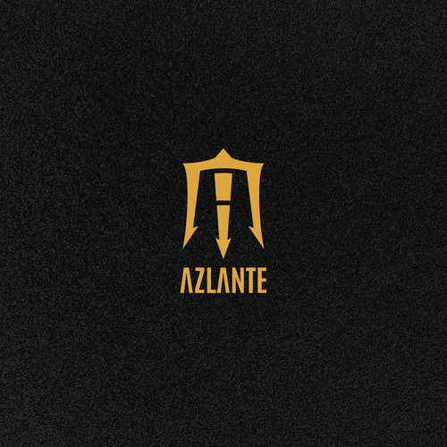Trident logo for Azlante, a premium construction company