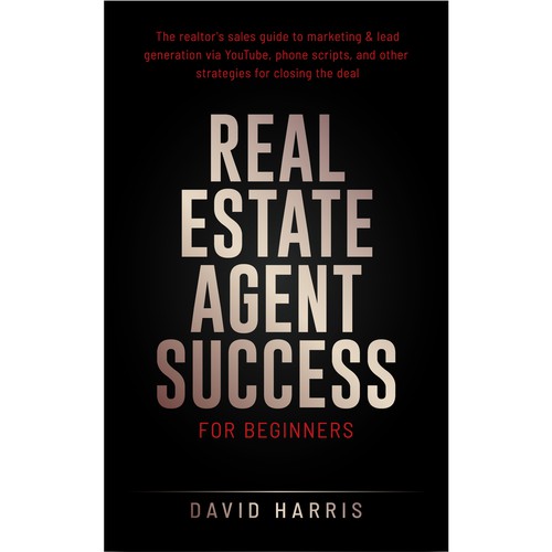 Real Estate Agent Success For Beginners Book Cover