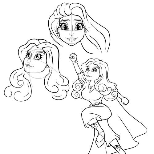 Female super hero