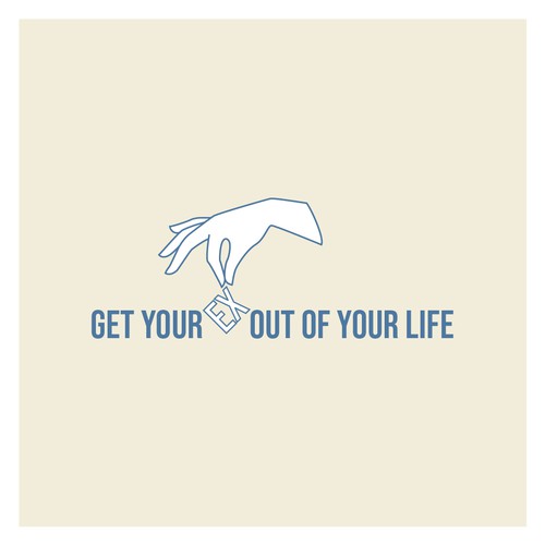 Logo concept for "Get Your Ex Out of Your Life" an online course.