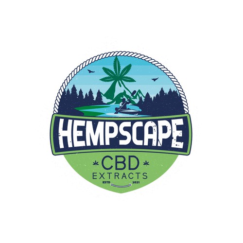 Logo for unique products, made from CBD oil
