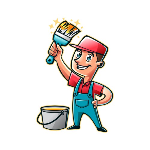 Home Painter Mascot