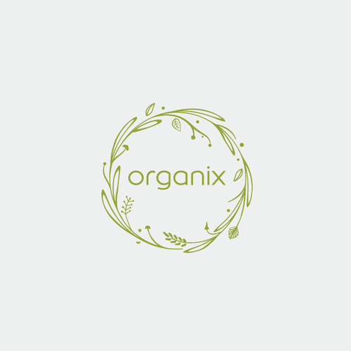 Modern logo with organic feel