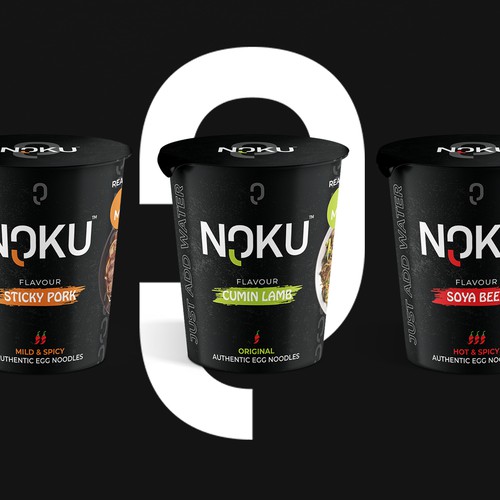 Noku Noodles Branding & Packaging Design