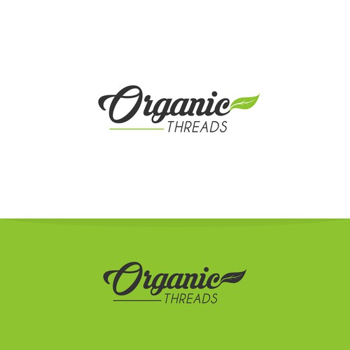 Design logo for organic threads