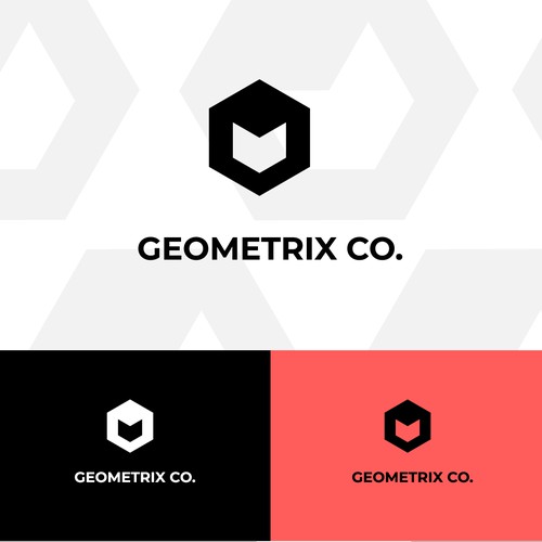 Geometry logo design