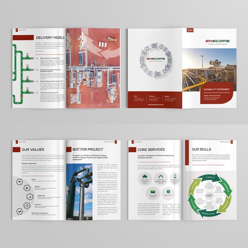 Company capability statement 20-page brochure