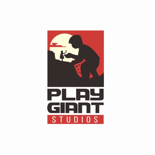 Cinematic Logo of a gaming studios