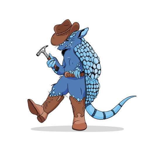 Cowboy armadillo