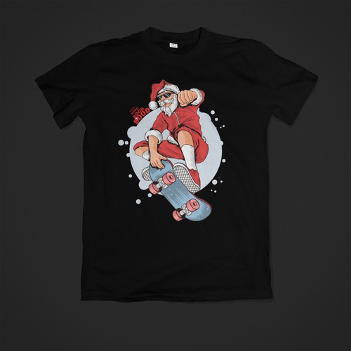 skiteboarding t-shirt