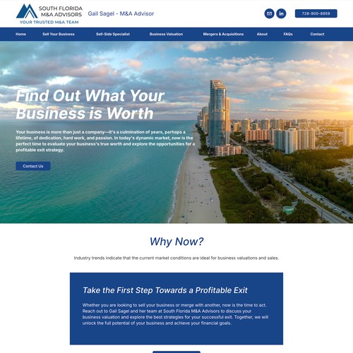 South Florida M&A Advisors Gail Sagel Design
