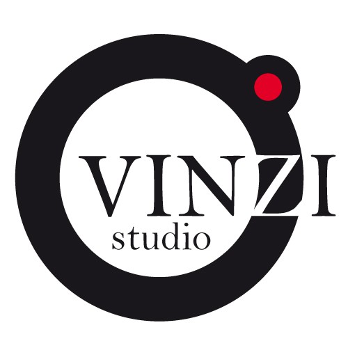 Logo Agence VINZI STUDIO Moderne Créatif pour nouveau départ