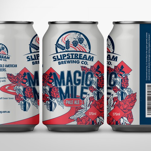 Pale ale beer design concept 