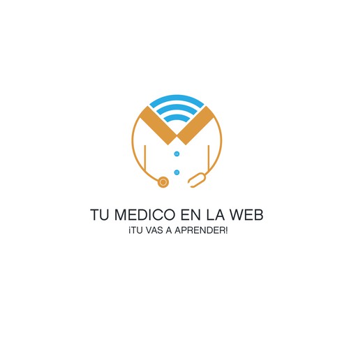 logo concept for online doctor