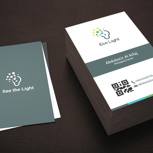 Eco Light business card