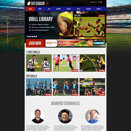 Sports Coaching Redesign