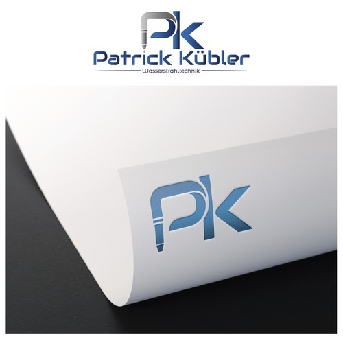 Logo concept for laser cutting company