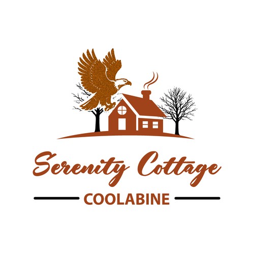Serenity Cottage Coolabine Logo Design