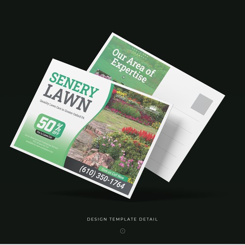 PostCard Design for lawn