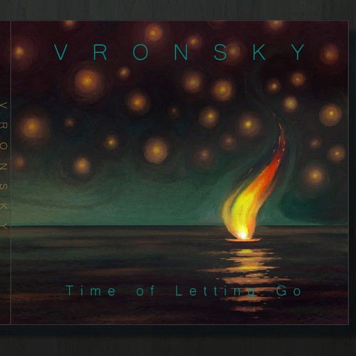 Album cover art for Vronsky's 2nd album, 'Time of Letting Go'