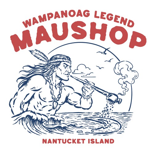 T-shirt design for Maushop 
