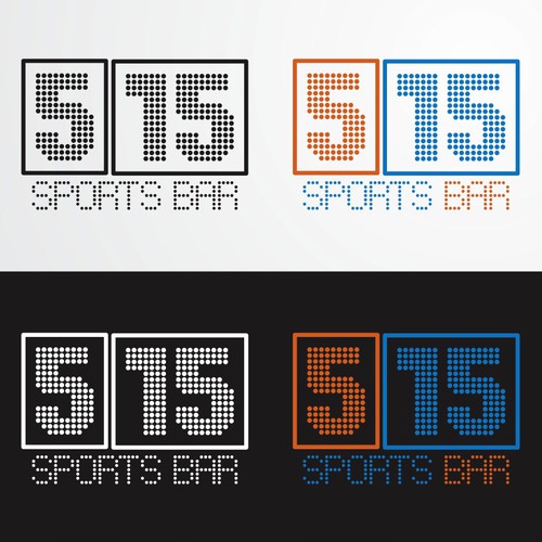 Design a logo for a sports bar that would make everyone join the 5 15 team.